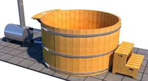 Economy Cedar Wood Soaking Tub Product Image